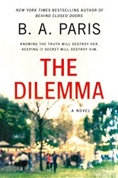 Book cover: The Dilemma, by B.A. Paris (preview)