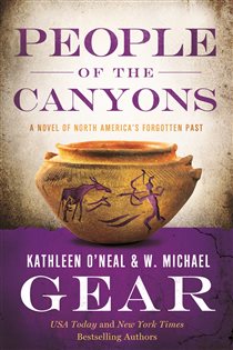 Book cover: People of the Canyons (Book 26 of North America's Forgotten Past) by Kathleen O'Neal Gear (preview)