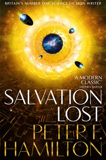 Book cover: Salvation Lost (Book 2 of The Salvation Sequence) by Peter F. Hamilton (preview)