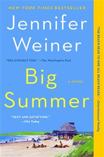 Book cover: Big Summer, by Jennifer Weiner (preview)