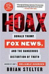 Book cover: Hoax, by Brian Stelter (preview)