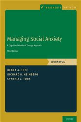 Book cover: Managing Social Anxiety, Workbook, by Debra A. Hope (preview)