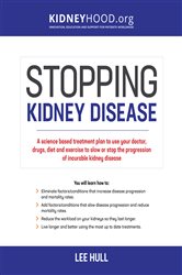 Book cover: Stopping Kidney Disease, by Lee Hull (preview)