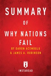Book cover: Summary of Why Nations Fail, by Summaries, Instaread, (preview)