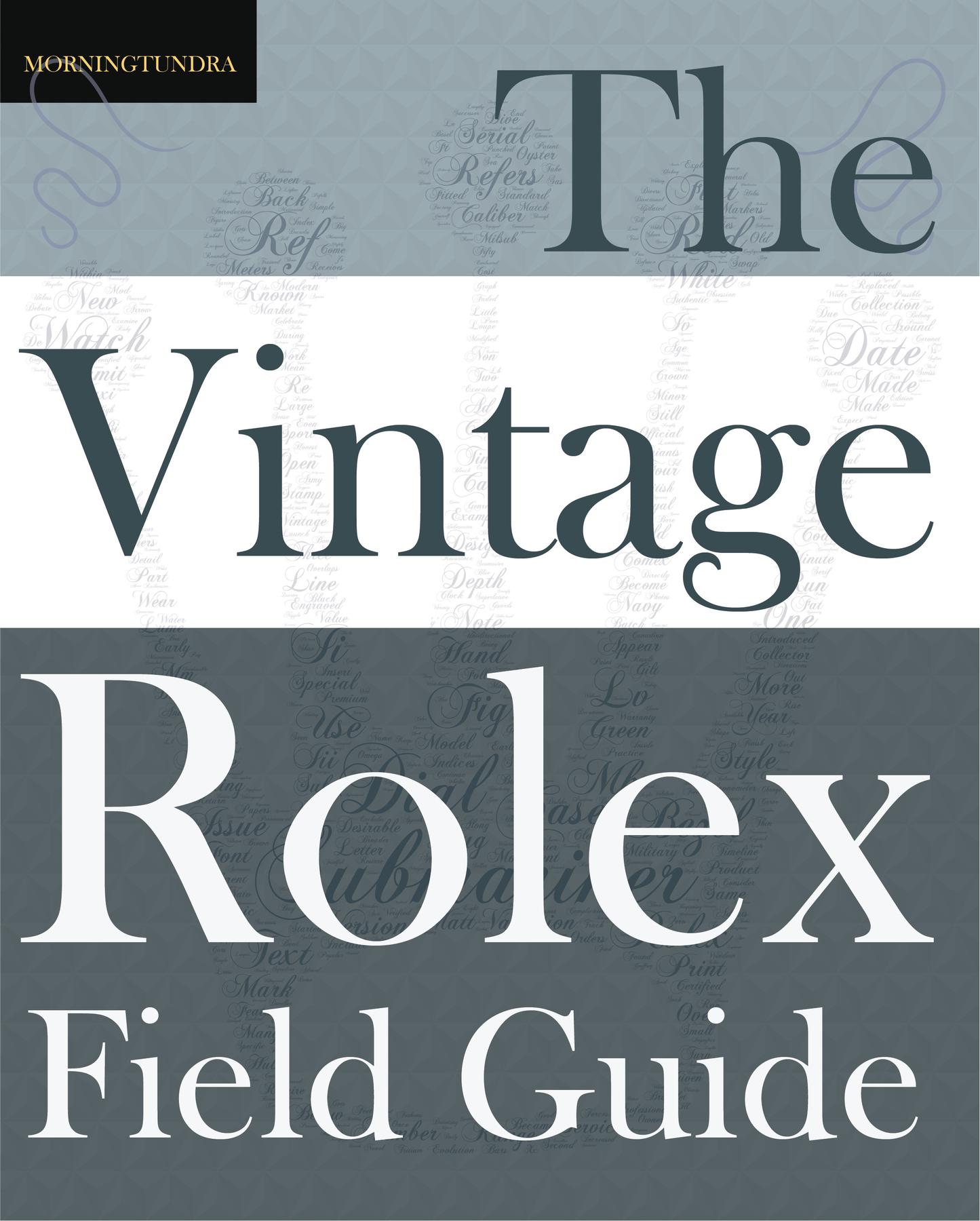 The vintage rolex field guide online pdf