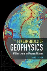 Book cover: Fundamentals of Geophysics, by William Lowrie (preview)