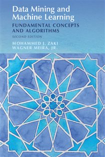Book cover: Data Mining and Machine Learning, by Mohammed J. Zaki (preview)
