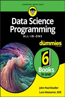 Book cover: Data Science Programming All-in-One For Dummies, by John Paul Mueller (preview)