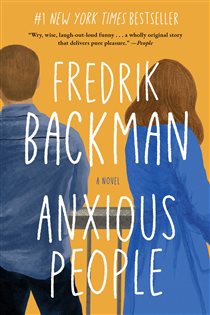 Book cover: Anxious People, by Fredrik Backman (preview)