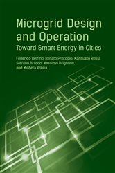 Book cover: Microgrid Design and Operation, by Federico Delfino (preview)