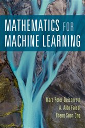 Book cover: Mathematics for Machine Learning, by Marc Peter Deisenroth (preview)