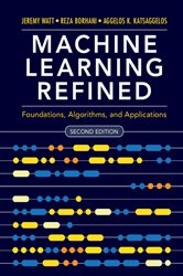 Book cover: Machine Learning Refined, by Jeremy Watt (preview)