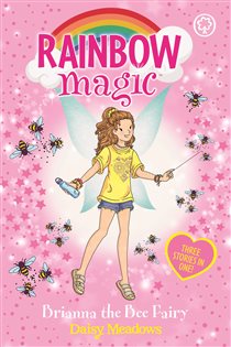 Book cover: Brianna the Bee Fairy (Book 67 of Rainbow Magic) by Daisy Meadows (preview)