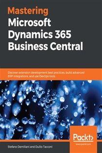 Book cover: Mastering Microsoft Dynamics 365 Business Central, by Stefano Demiliani (preview)