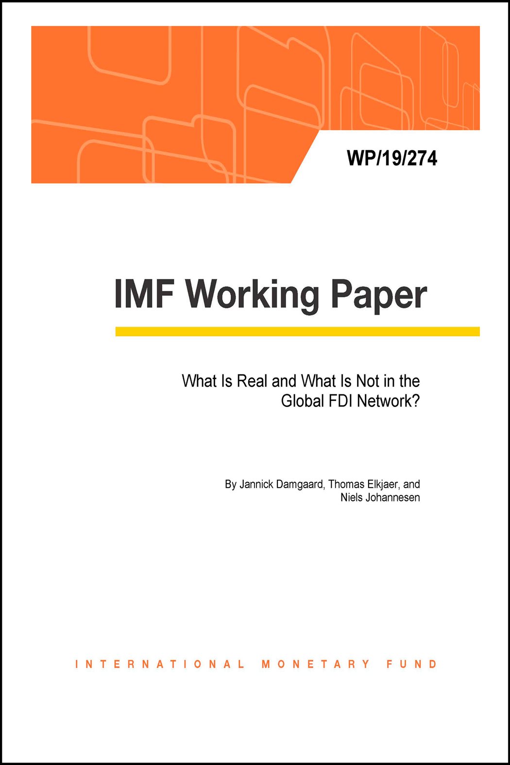 What Is Real and What Is Not in the Global FDI Network?