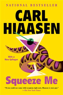Book cover: Squeeze Me, by Carl Hiaasen (preview)