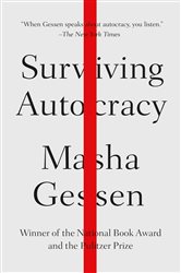 Book cover: Surviving Autocracy, by Masha Gessen (preview)