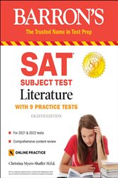 SAT Subject Test Literature: With Online Tests