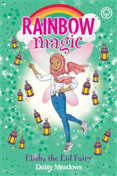Book cover: Elisha the Eid Fairy (Book 4 of Rainbow Magic) by Daisy Meadows (preview)