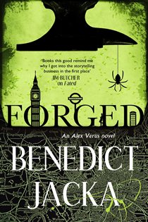 Book cover: Forged (Book 10 of Alex Verus) by Benedict Jacka (preview)