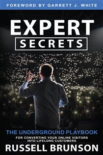Book cover: Expert Secrets, by Russell Brunson (preview)