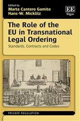 The Role of the EU in Transnational Legal Ordering: Standards, Contracts and Codes