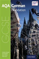 Book cover: AQA GCSE German Foundation, by Heather Murphy (preview)