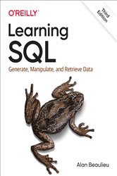 Book cover: Learning SQL, by Alan Beaulieu (preview)