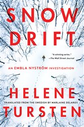 Book cover: Snowdrift (Book 3 of An Embla Nyström Investigation) by Helene Tursten (preview)