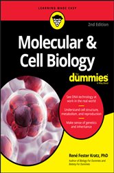 Book cover: Molecular & Cell Biology For Dummies, by Rene Fester Kratz (preview)