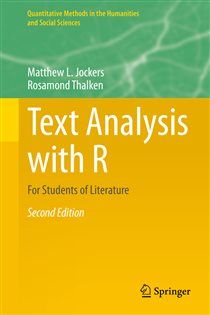 Book cover: Text Analysis with R, by Matthew L. Jockers (preview)