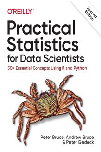 Book cover: Practical Statistics for Data Scientists, by Peter Bruce (preview)