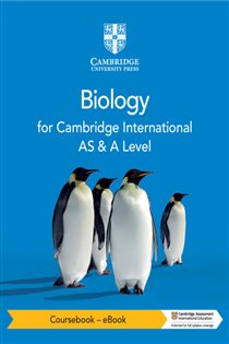 Book cover: Cambridge International AS & A Level Biology Coursebook - eBook, by Mary Jones (preview)