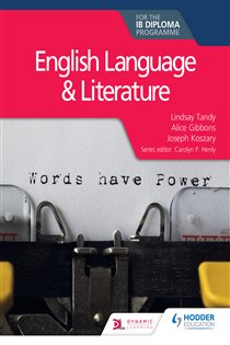 Book cover: English Language and Literature for the IB Diploma, by Lindsay Tandy (preview)