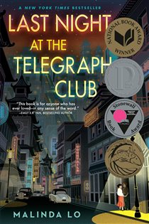 Book cover: Last Night at the Telegraph Club, by Malinda Lo (preview)