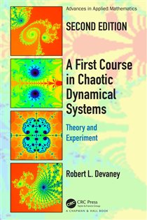 Book cover: A First Course In Chaotic Dynamical Systems, by Robert L. Devaney (preview)