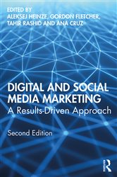 Book cover: Digital and Social Media Marketing, edited by Aleksej Heinze (preview)