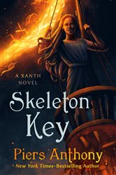 Book cover: Skeleton Key (Book 44 of The Xanth Novels) by Piers Anthony (preview)
