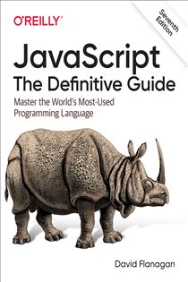 Book cover: JavaScript: The Definitive Guide, by David Flanagan (preview)