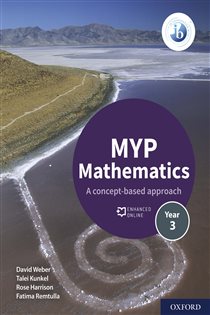 Book cover: MYP Mathematics 3, by Rose Harrison (preview)