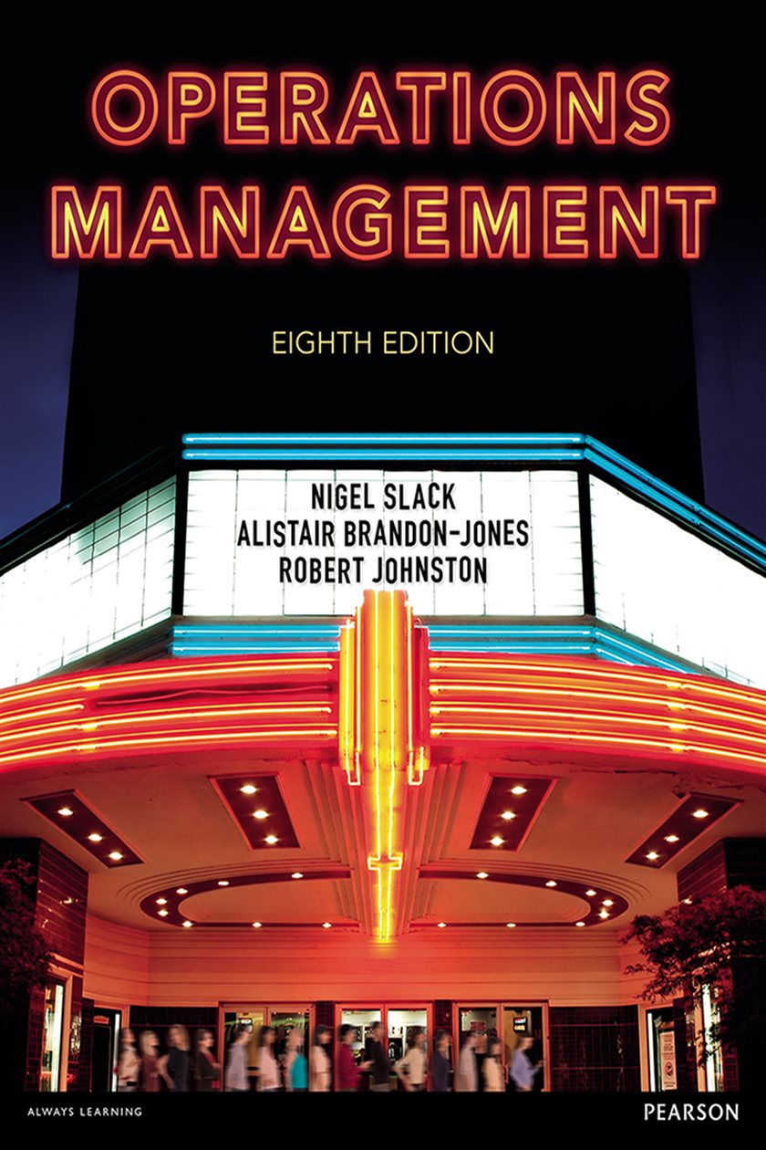 Operations Management eTextbook (8th ed.) by Nigel Slack (ebook)