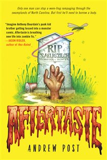 Book cover: Aftertaste, by Andrew Post (preview)