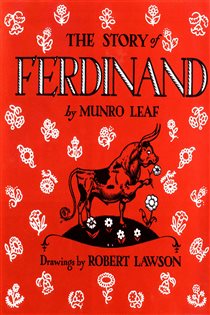 Book cover: The Story of Ferdinand, by Munro Leaf (preview)