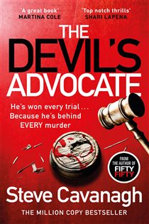Book cover: The Devil’s Advocate (Book 6 of Eddie Flynn Series) by Steve Cavanagh (preview)