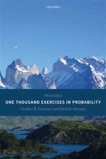 Book cover: One Thousand Exercises in Probability, by Geoffrey Grimmett (preview)