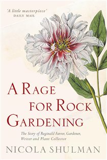 Book cover: A Rage for Rock Gardening, by Nicola Shulman (preview)