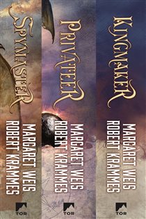 Book cover: The Dragon Corsairs, by Margaret Weis (preview)