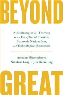Book cover: Beyond Great, by Arindam Bhattacharya (preview)