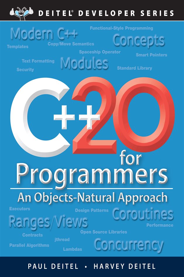 C++20 for Programmers (3rd ed.) by Paul Deitel (ebook)