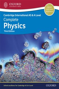 Book cover: Cambridge International AS & A Level Complete Physics, by Jim Breithaupt (preview)